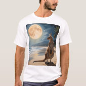 Kangoeroe Kunst T-shirt (Voorkant)