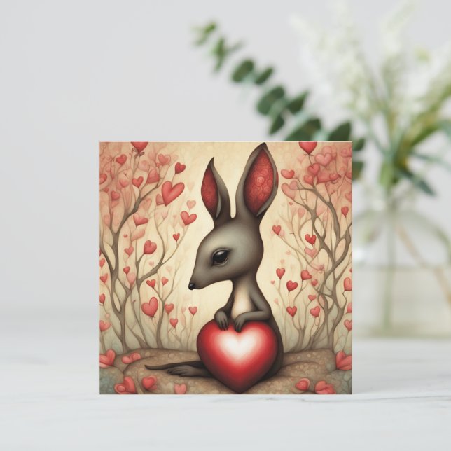 Kangoeroe Liefde 1 (Staand voorkant)