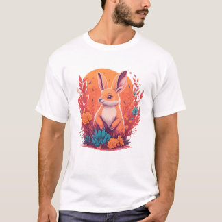 Kangoeroe liefhebbers - kangoeroe kunstwerk t-shirt