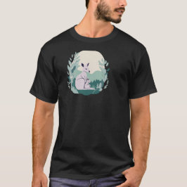 Kangoeroe Silhouet T-Shirt Ontwerp