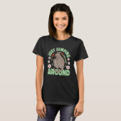 Kangoeroe springt gewoon rond t-shirt (Voorkant volledig)