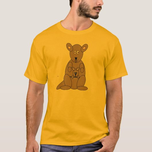 kangoeroe t-shirt (Voorkant)