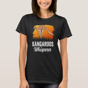 Kangoeroe Whisperer Kangoeroes Dier Australië 1 T-shirt
