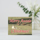 Kangoeroes Briefkaart (Staand voorkant)