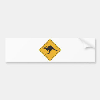Kangoeroesignaal Bumpersticker