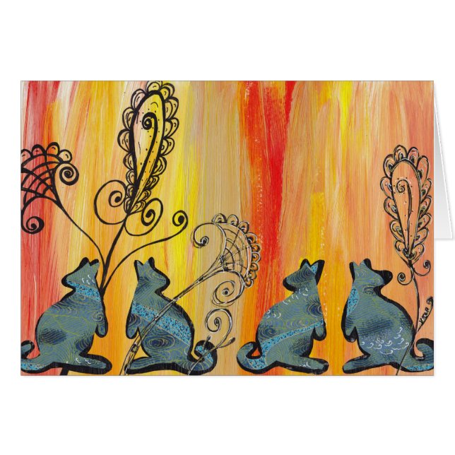 Kangourous bleus (Devant horizontal)