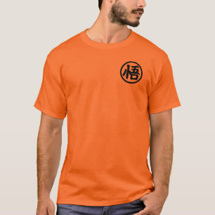 Kanji “悟” Dragon Ball ontwerp T-shirt
