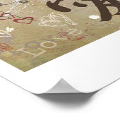 Kanji Ai (Love) Letter Size Print (Hoek)