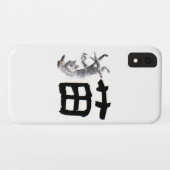 Kanji Cat Case-Mate iPhone Case (Achterkant (horizontaal))