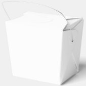 Kanji Delicious zwart wit take-out box Bedankdoosjes (Achterkant)