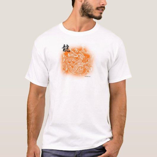 Kanji Dragon Spirit T-shirt (Voorkant)