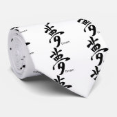 Kanji Dream Symbol Stropdas (Opgerold)