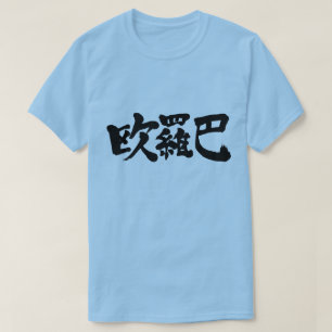 [Kanji] Euro, Europa T-shirt