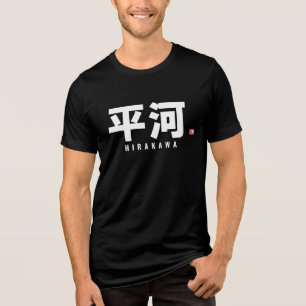 Kanji familienaam - Hirakawa Tri-Blend Shirt