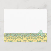 Kanji For Love on Gold Faire-part de mariage (Dos)