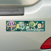 Kanji for Peace-Love-Compassion - Bumpersticker (Op auto)