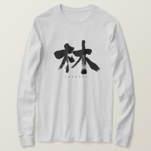 [Kanji] Hayashi lange mouwen T-Shirt