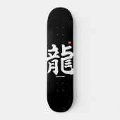 Kanji - Japanse draak - Skateboard (Voorkant)