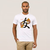 Kanji Koi Fish Friend T-shirt (Voorkant volledig)