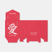 Kanji Love texte et ballotins de couleurs personna (Déplié)