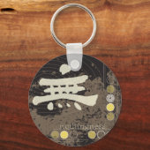 Kanji, Nothingness Design Sleutelhanger (Voorkant)