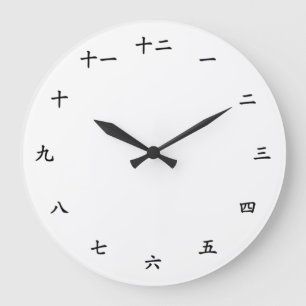 Kanji Numbers leren om in Japans te tellen Grote Klok