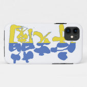 [Kanji] Oekraïne Case-Mate iPhone Case (Achterkant (horizontaal))