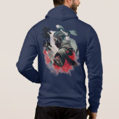 Kanji Samurai Goki Sweat - shirt à capuche (Dos)