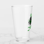 Kanji Taizen/Composed Japanese Calligraphy Glas (Rechts)