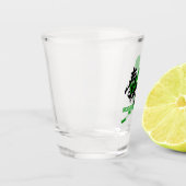 Kanji Taizen/Composed Japanese Calligraphy Shot Glas (Links)