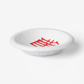 Kanji Treat Rode papieren kommen (Gebogen)