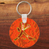 Kanji: Vuur - Sleutelhanger (Voorkant)
