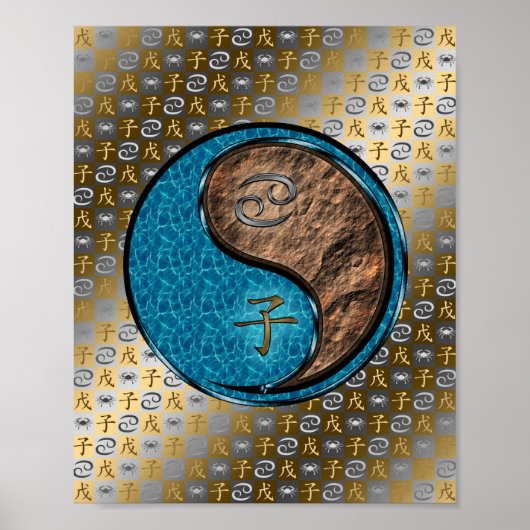 Kanker & Aarde Rat Poster (Voorkant)