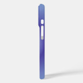 Kanker Aura, Kanker Zodiak, Blauwe Aura Gradient Case-Mate iPhone Case (Achterkant / Links)