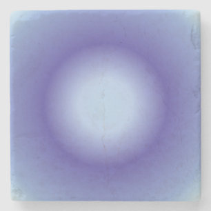 Kanker Aura, Kanker Zodiak, Blauwe Aura Gradient Stenen Onderzetter
