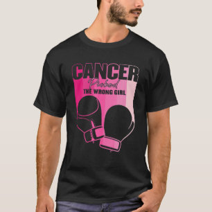 Kanker bezocht het verkeerde meisje t-shirt