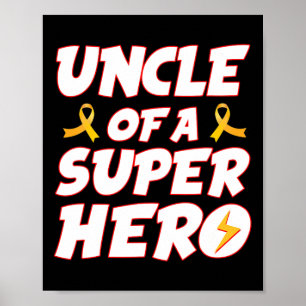 Kanker Bij Kinderen Oom Van Een Superheldenfamilie Poster