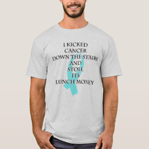 Kanker Bully (Light Blue Ribbon) T-shirt