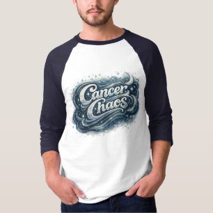 Kanker Chaos   Moody Moon Zodiac Astrologie T-shir T-shirt
