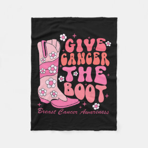 Kanker De Boot Borstkanker Awareness Fleece Deken