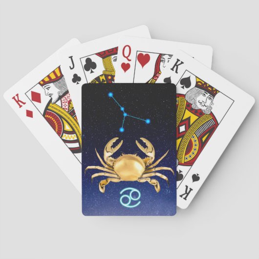KANKER DE KRAB POKERKAARTEN (Achterkant)