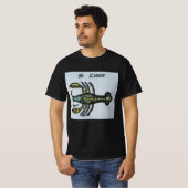 Kanker de krab,  teken van de dierenriem t-shirt (Voorkant volledig)