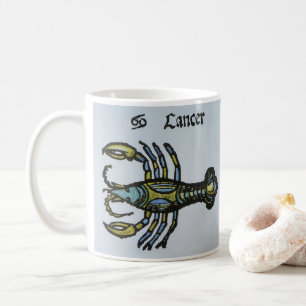 Kanker de Krab, Teken van de Dierenriem uit het ve Koffiemok