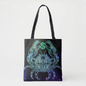kanker de krab zodiale canvas tas (Voorkant)