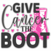 Kanker de Opstartprocedure geven Sticker (Voorkant)