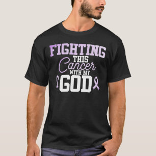 Kanker - Deze kanker bestrijden met mijn God T-shirt