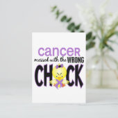 Kanker die met de verkeerde kuiken wordt overgebra briefkaart (Staand voorkant)