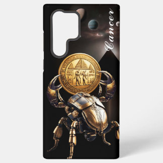 Kanker, dierenriem, goud, geboorte, ontwerp, samsung galaxy hoesje