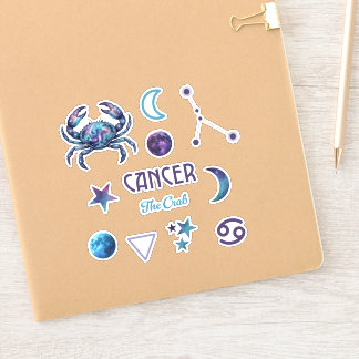 Kanker Dierenriem Sticker Collectie