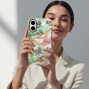 Kanker en het teken van de krabdierenriem iPhone 16 hoesje